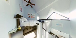 1 slaapkamer, een strijkplank/strijkijzer, wifi, beddengoed