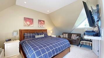 2 Schlafzimmer, Schreibtisch, Bügeleisen/Bügelbrett, WLAN