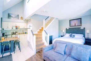 1 habitación, tabla de planchar con plancha, wifi y ropa de cama 