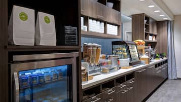 Free daily on-the-go breakfast