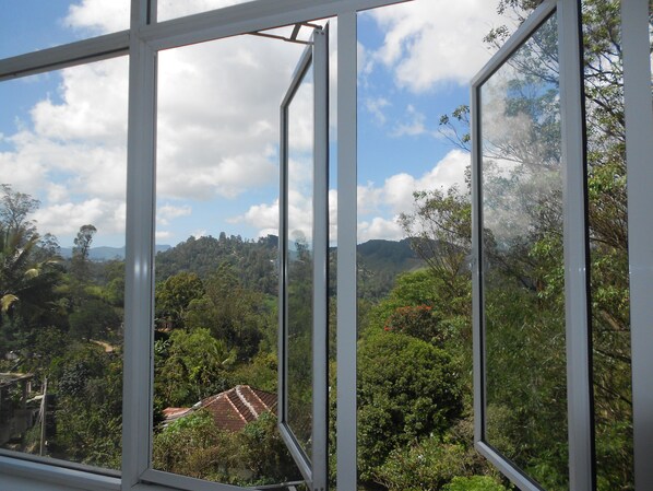 Chambre Double Deluxe | Vue depuis le balcon