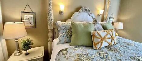 2 bedrooms, iron/ironing board, travel crib, WiFi