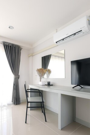 Escritorio, camas plegables/adicionales y wifi gratis