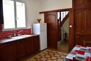 Familie cottage, en-suite badkamer | Gemeenschappelijke keuken