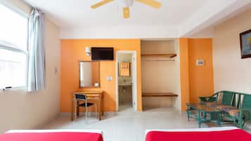 Standard Room, 2 Queen Beds | Free WiFi, bed sheets