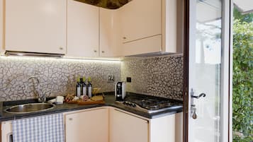 Deluxe-Studio, Terrasse, Meerblick (Grande Pino) | Wohnbereich