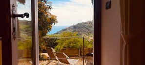 Estudio Deluxe, patio, vista al mar (Grande Pino) | Vista del balcón