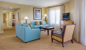 Smart TV, fireplace, video games