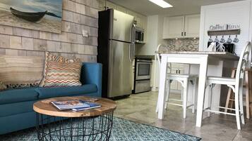 Smart TV, DVD player, books