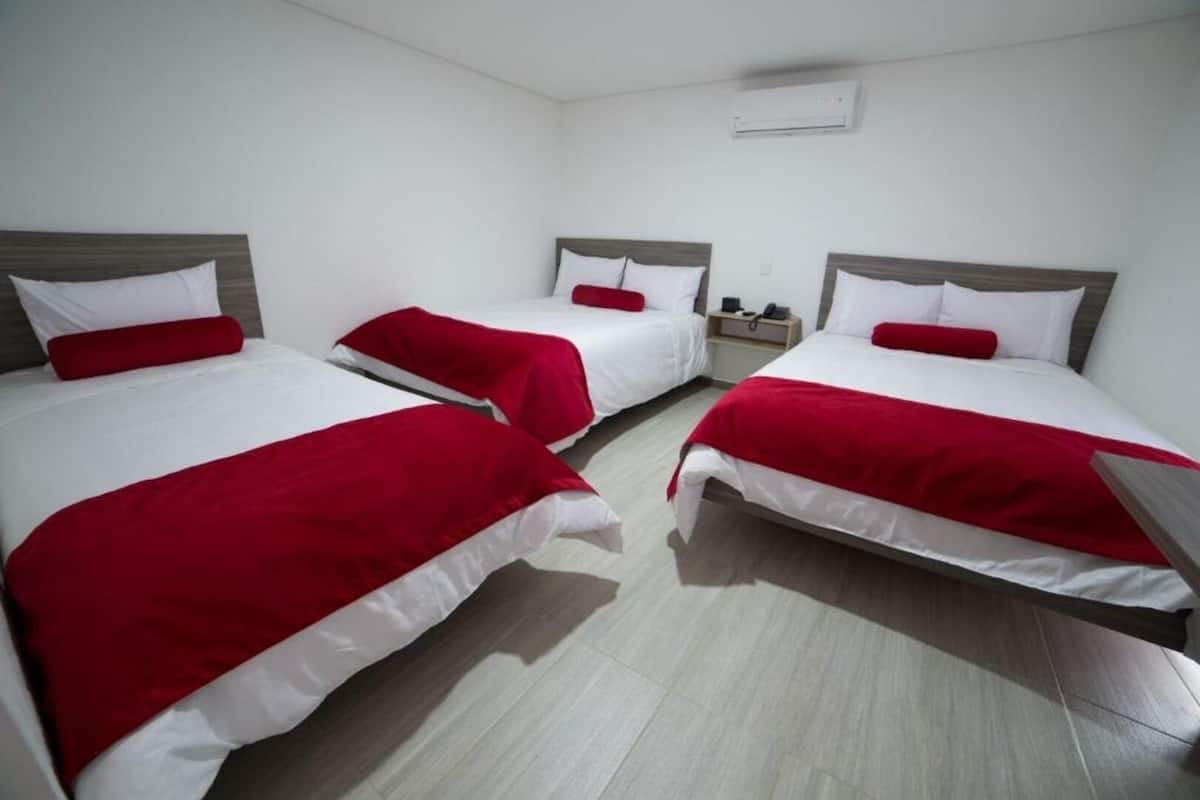 Free WiFi, bed sheets