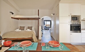 Appartement, 1 chambre, vue océan | Coin séjour