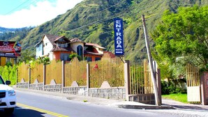 Blick auf die Strasse