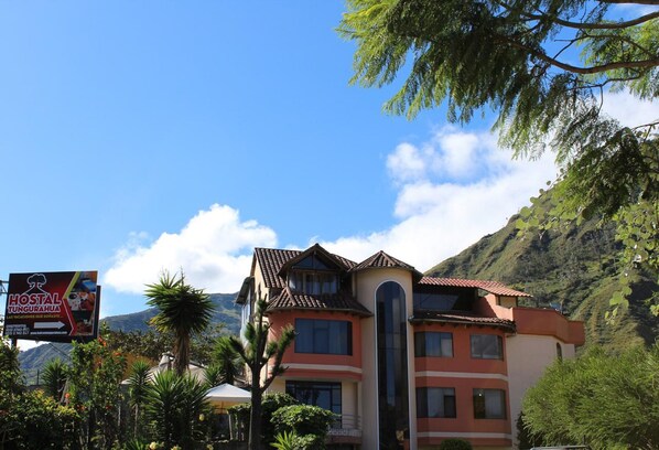 Façade de l’hébergement