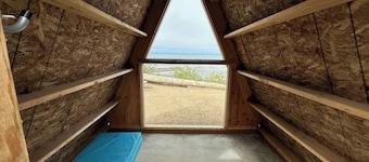 A-Frame (Site 7) Shelter w/ Incredible Ocean View