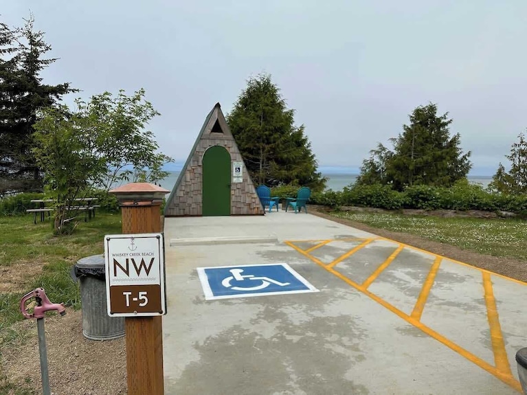 A-frame Site 5 Shelter W/ Incredible Ocean View - Lake Crescent, WA