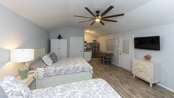 1 多间卧室、免费 WiFi、床单