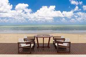 Outdoor dining - Casa luxuosa a beira mar de Jacumã RN (Ceara-Mirim)