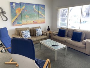 TV, video games, DVD player, books