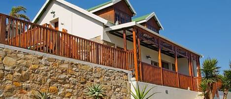 Façade de l’hébergement