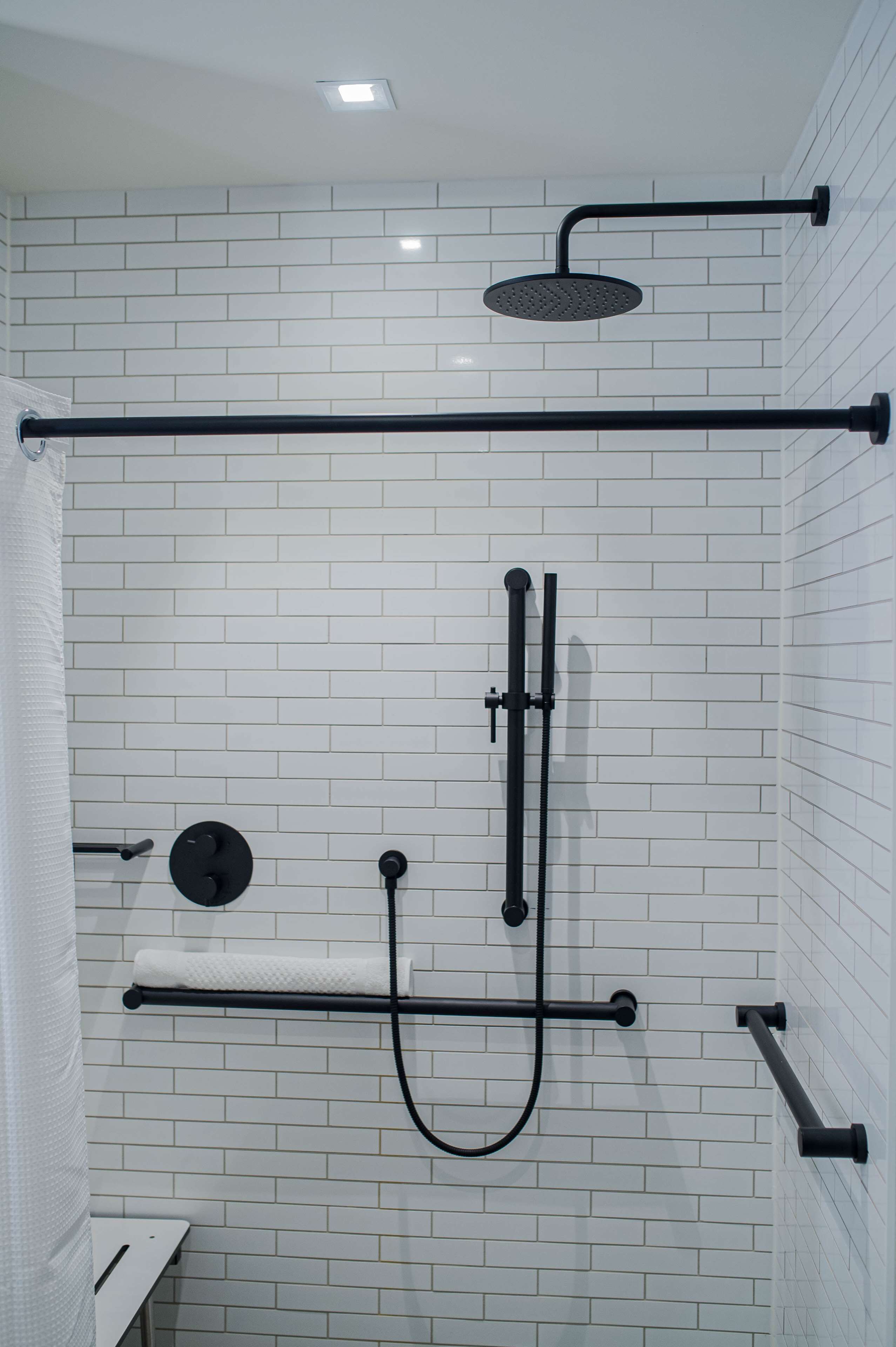 Dusj på badet