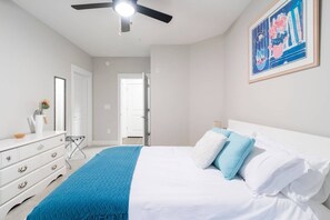 1 soverom, strykejern/-brett, wi-fi og sengetøy