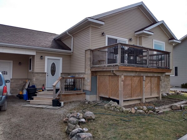 Façade de l’hébergement