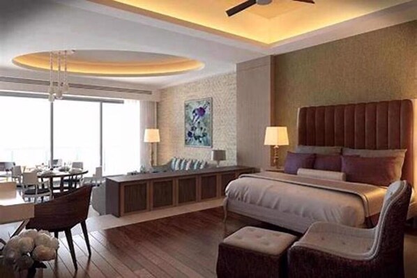 1 bedroom, in-room safe, desk, iron/ironing board