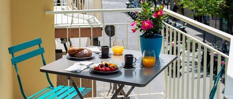 Dreibettzimmer, Balkon | Balkon