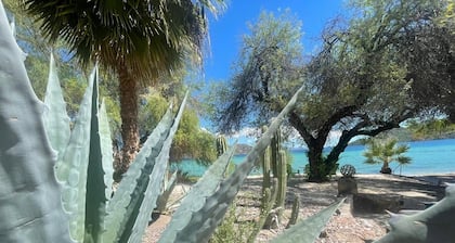 Fly to Loreto, Beach front 4 bdr, 3 king suites! Coyote Beach, Concepcion Bay