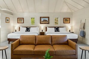 Dobbeltrom – deluxe | Sengetøy av topp kvalitet, memory foam-senger og individuelt innredet