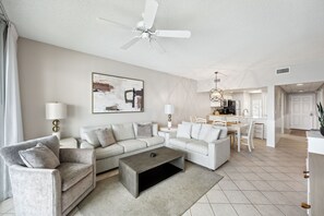 TV, DVD player, offices