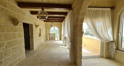 Converted Detached Farmhouse/Villa with a 60sq mtr Pool, Deck Area and Garden.