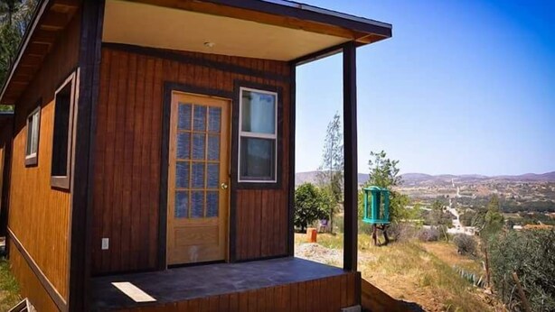 Terrace/patio - Cabañas Mantra (Valle de Guadalupe)