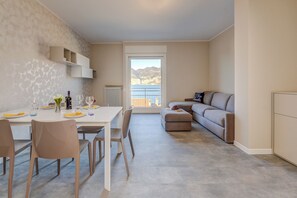 Apartment, 2 Bedrooms, 2 Bathrooms | Living room | Tablet - My Garda Holiday Home Brenzone 1 (Brenzone sul Garda)