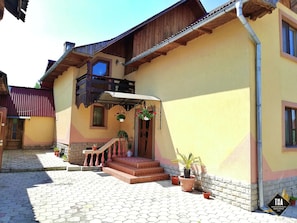 Entrada de l'allotjament