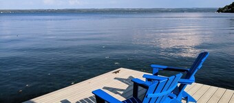 美しい湖frontの家