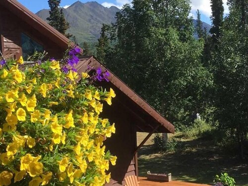 McKinley Creekside Cabins & Cafe'-The Carlo LOFT -huoneisto.