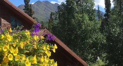 McKinley Creekside Cabins & Cafe'-The Carlo LOFT -huoneisto.