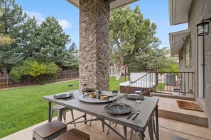 Opções para refeição ao ar livre