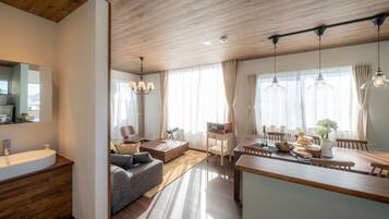 Villa, 3 Bedrooms | Living area | Flat-screen TV, Netflix, streaming services