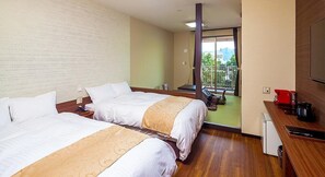 Chambre (Japanese Western Style) | Coffre-fort, rideaux d’obscurcissement, système d’insonorisation