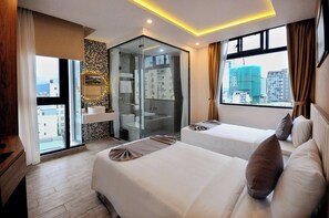 Premier Double Room | Premium bedding, down comforters, pillowtop beds, minibar - Angel Hotel Nha Trang (Nha Trang)