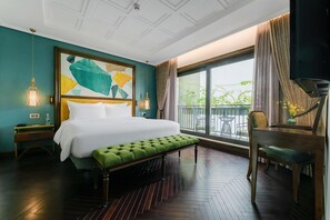 Grand Balcony Suite Room | Balcony view - Peridot Grand Luxury Boutique Hotel (Hanoi)