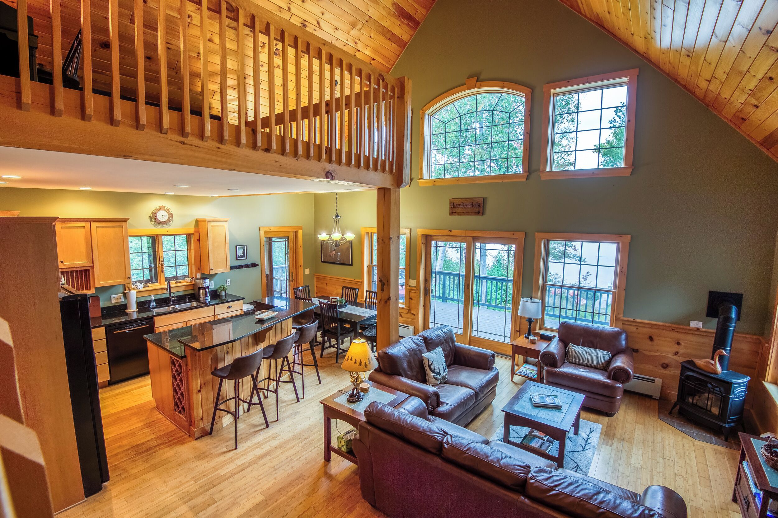 Smart TV, fireplace, video-game console