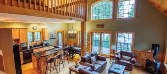 Haley Pond House | Snowmobile, ATV, or Stroll to Downtown