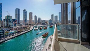 Apartment, 2 Bedrooms, Marina View | Beach/ocean view - Pelican Stay - Full Marina and Pool View (Dubai)
