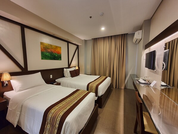 Phòng đôi Deluxe | Truy cập Internet không dây miễn phí, bộ trải giường