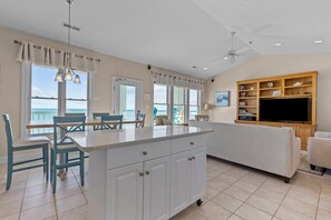 Interior - OCEANFRONT, Top Floor; Ocean Club, Pool, Hot tub; Cleaning & Linens Included (Salter Path)