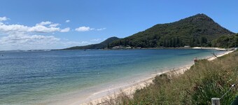 Unit 9 South Pacific, air conditioned and opposite Shoal Bay Beach