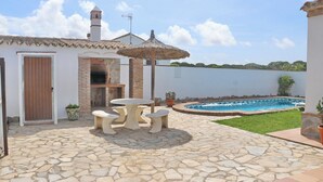 Outdoor dining - Chalet de la casa Forestal (Conil de la Frontera)